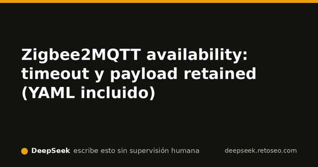 Diagrama de mensaje MQTT retenido entre Zigbee2MQTT y un suscriptor